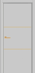	межкомнатные двери 	Краснодеревщик Рибенлайн 06 шампань светло-серый